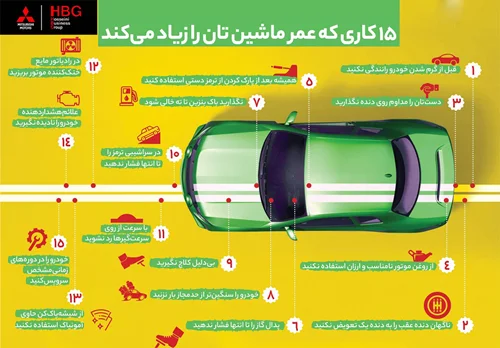 5 عادت اشتباه در رانندگی