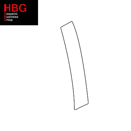 برچسب درب جلو راست ( Genuine parts ) لنسر