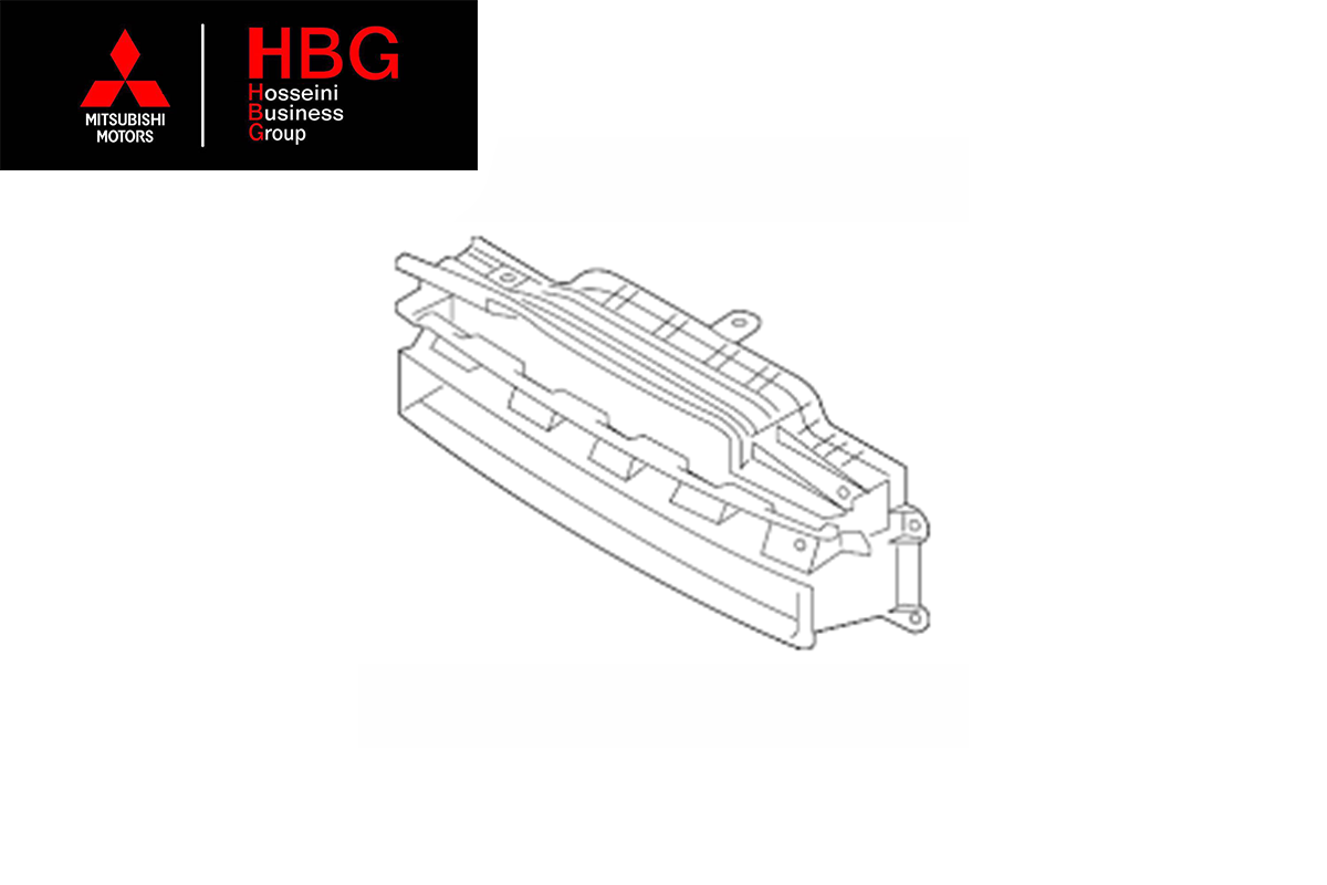 بادگير رادياتور اصلی میتسوبیشی ( Genuine parts ) - اوتلندر