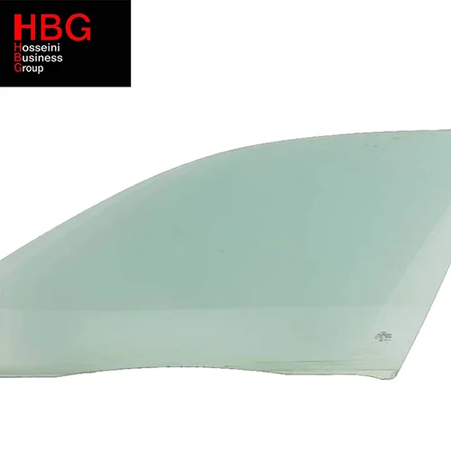 شیشه درب جلو چپ ( Genuine parts ) پاجرو