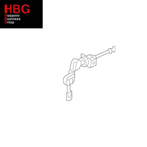 سیلندر قفل درب جلو چپ_OUTLANDER