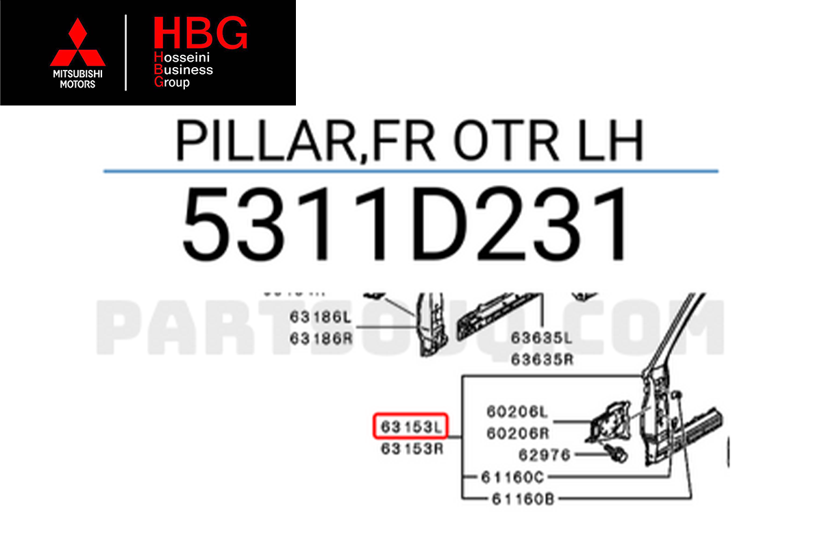 بنده جانبی بیرونی جلو چپ_OUTLANDER