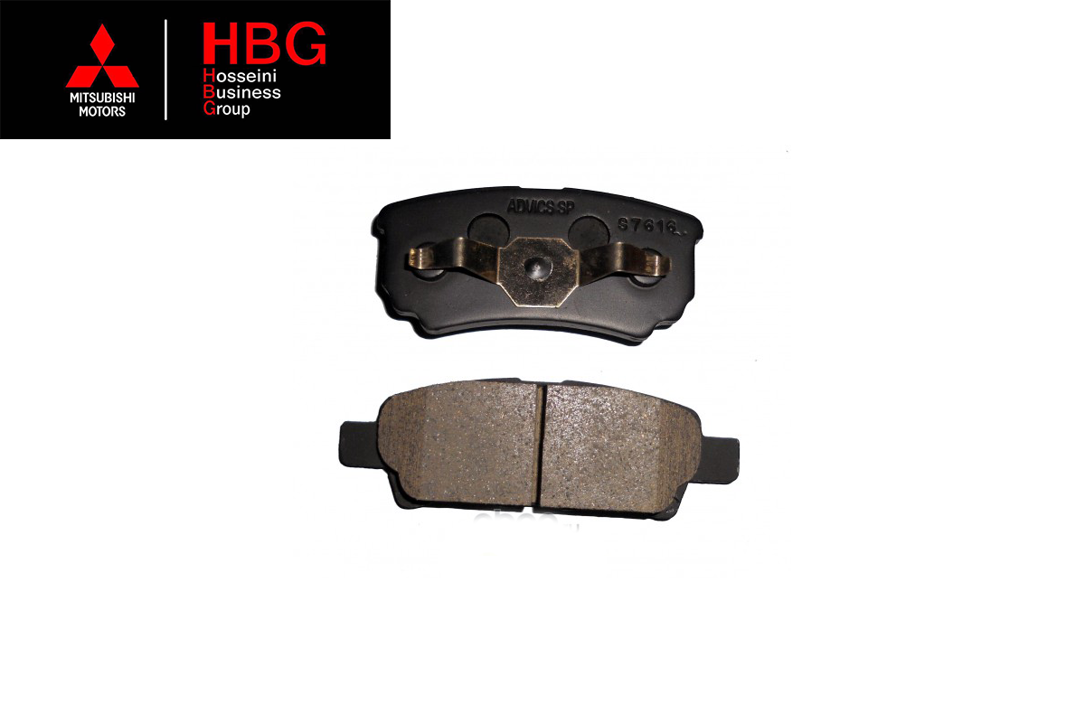 لنت ترمز عقب اصلی میتسوبیشی ( Genuine parts ) - لنسر