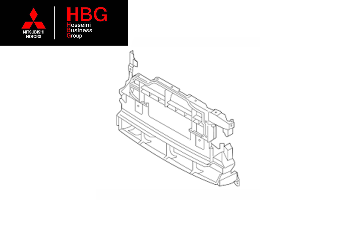 بادگير رادياتور اصلی میتسوبیشی ( Genuine parts ) - اوتلندر